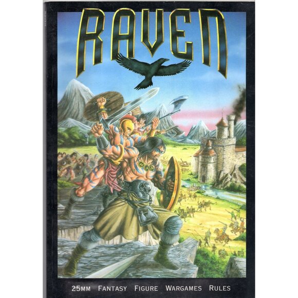 Raven 25mm Fantasy Figure Wargames Rules Book By Harlequin Miniatures Ltd ©1996 - Picture 1 of 6